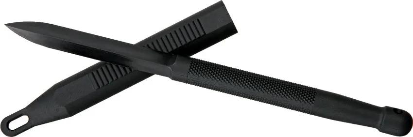 CIA Sticker Knife MIL1013 DART MIL1013S - 8 Inch Triangular Blade With Checkered Inlay Grip by Miscellaneous