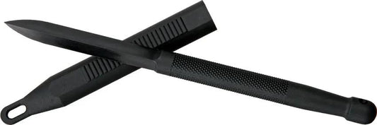 CIA Sticker Knife MIL1013 DART MIL1013S - 8 Inch Triangular Blade With Checkered Inlay Grip by Miscellaneous