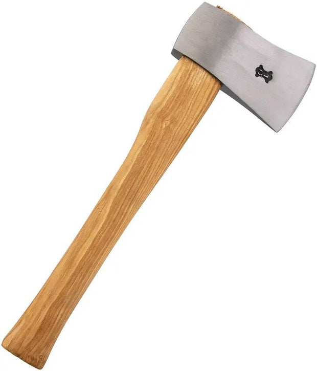 Swiss Hatchet 4174 - 15 1/2 Inch Overall With Brushed Stainless Axe Head And Brown Wood Handle by Miscellaneous