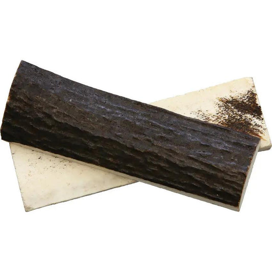 Genuine Stag Handle Scales M4398 - Set of Two, 2.88 x 0.88 Inches, Bulk Packed, Ready to Install by Miscellaneous