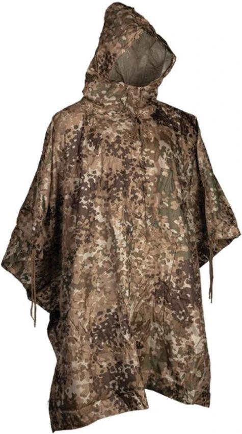 Mil-Tec Arid Fleck Camo Ripstop Poncho 10630055 by Mil-Tec