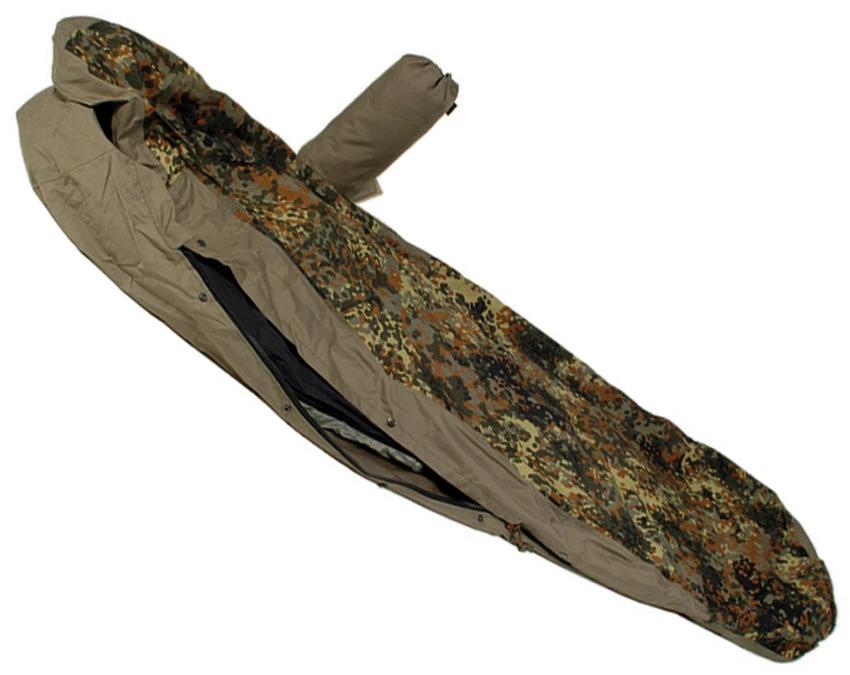 Mil-Tec Flecktarn Sleeping Bag Cover 14115021 by Mil-Tec