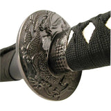 EmberForge Oriental Sword SW-319 - Stainless Blade, Rayskin Wrapped Handle, Tsuba Guard by Miscellaneous