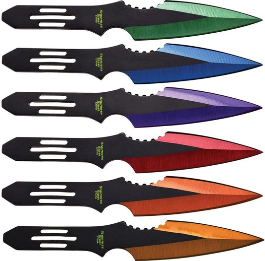 Perfect Point Throwing Knife Set PP-595-6MC by Perfect Point