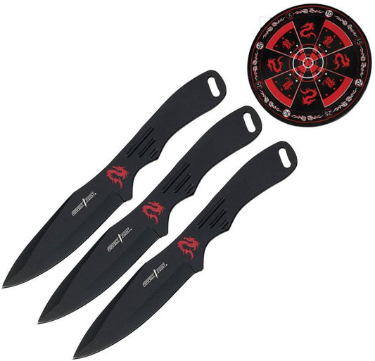 Miscellaneous Throwing Knife Set PP-075-3BK by Miscellaneous