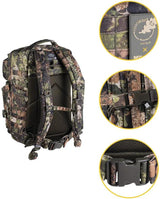 Mil-Tec Assault Backpack Large - 36L Tactical Combat Pack With Multiple Pockets And Hydration Compatibility by Mil-Tec