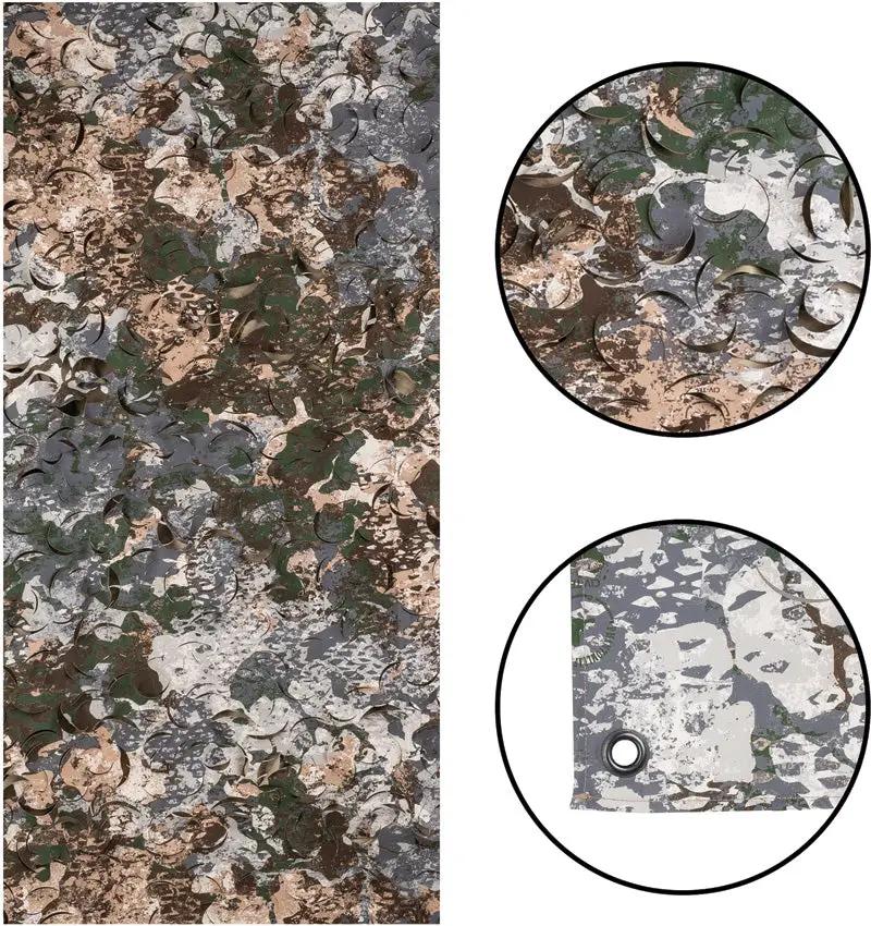 Mil-Tec Laser Cut Net 14460065 - Outdoor Camouflage Netting With Eyelets For Equipment And Sun Protection 60x118 Inches by Mil-Tec