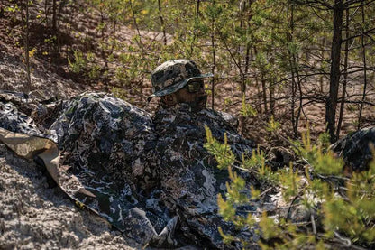 Mil-Tec Laser Cut Net 14460065 - Outdoor Camouflage Netting With Eyelets For Equipment And Sun Protection 60x118 Inches by Mil-Tec