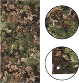 Mil-Tec Laser Cut Net - Durable 60x118 Camouflage Taslan Nylon Netting With Metal Eyelets For Easy Fastening by Mil-Tec