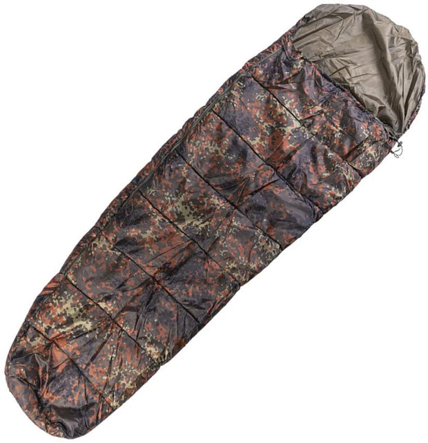 Mil-Tec Sleeping Bag Flecktarn Com 14102021 by Mil-Tec