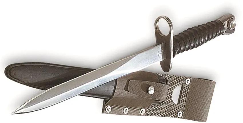 Swiss Army M57 Combat Knife - Military Issue 14.63 Inch Overall With 9.5 Inch Double Edge Blade by Miscellaneous