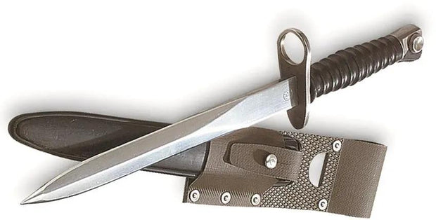 Swiss Army M57 Combat Knife - Military Issue 14.63 Inch Overall With 9.5 Inch Double Edge Blade by Miscellaneous