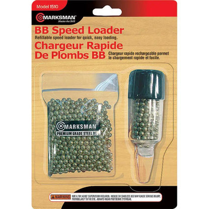 Marksman BB Speed Loader With 1000 BBs - Refillable, Spill-Proof Loader For 177 Caliber Airguns by Marksman