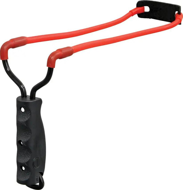 Marksman Laserhawk Trad Slingshot Kit 3030K - Thirty Percent Higher Velocity With Red Hyper Velocity Band by Marksman