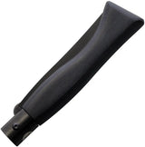Main Knives Italian Linerlock - Black Titanium Coated Stainless Blade With Black Wood Handle by MAIN Knives