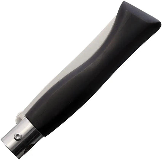 MAIN Knives Italian Linerlock Ebony Folding Knife 10003 - Satin Finish Stainless Blade by MAIN Knives