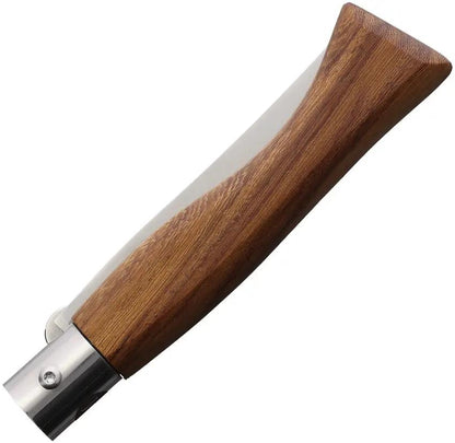 Main Knives Italian Linerlock Bubinga 10004 - Satin 3.5-Inch Folding Blade, Bubinga Handle, Stainless Bolsters by MAIN Knives