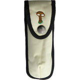 MAM Mushroom Knife 2591 Silver Ring With Box - Keyring Knife With Measuring Scale And Brush by MAM