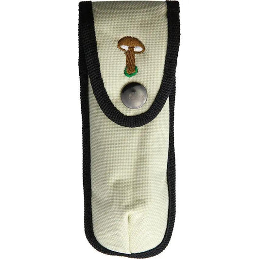 MAM Mushroom Knife 2591 Silver Ring With Box - Keyring Knife With Measuring Scale And Brush by MAM