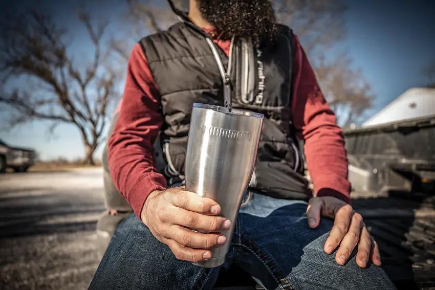 Mammoth Rover Tumbler 30oz Stainless - Double Wall Vacuum Insulation Keeps Drinks Hot 12 Hours And Cold 36 Hours by Mammoth