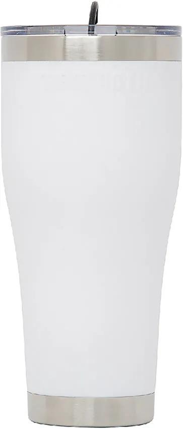 Mammoth Rover Tumbler 30oz White - Double Walled Vacuum Insulation Keeps Drinks Hot 12 Hours Cold 36 Hours by Mammoth
