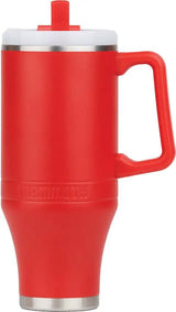 Mammoth Ascent Tumbler 40oz Red - Double Walled Vacuum Insulation Keeps Beverages Hot 12H Or Cold 36H by Mammoth