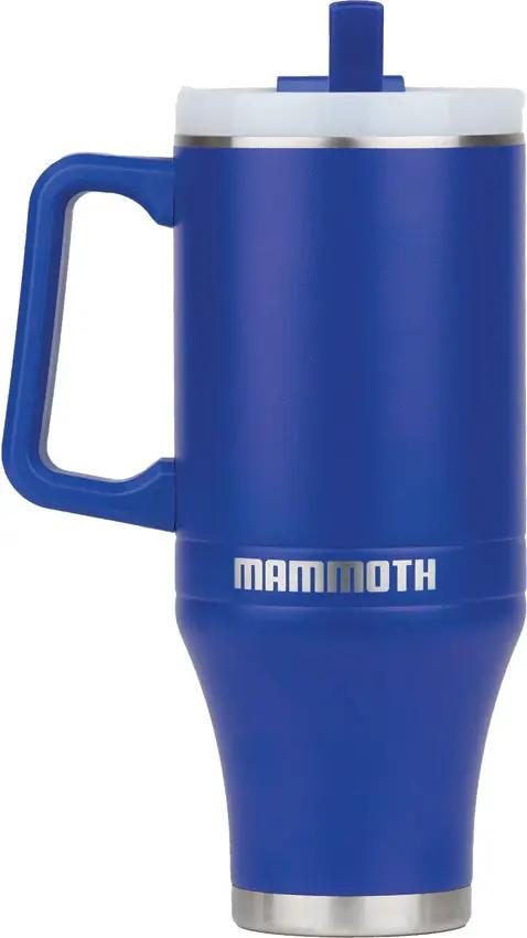 Mammoth Ascent Tumbler 40oz - Royal Blue Double Walled Vacuum Insulation Keeps Drinks Hot 12 Hours Cold 36 Hours by Mammoth
