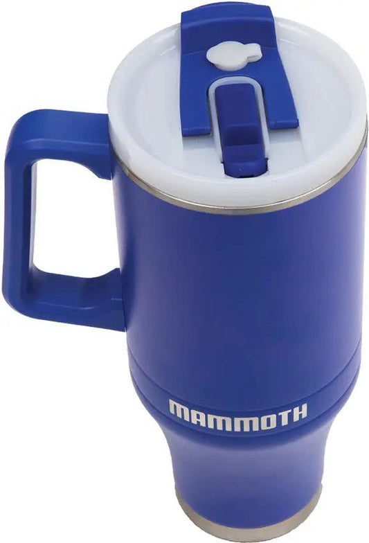 Mammoth Ascent Tumbler 40oz - Royal Blue Double Walled Vacuum Insulation Keeps Drinks Hot 12 Hours Cold 36 Hours by Mammoth