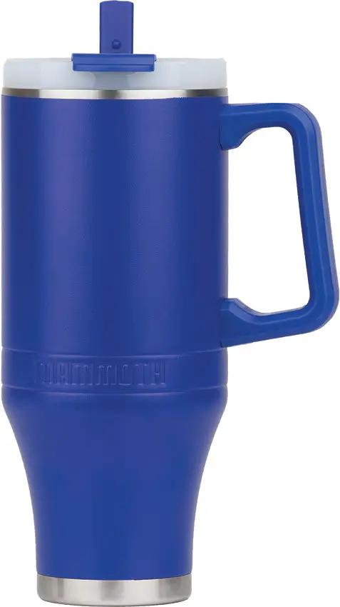 Mammoth Ascent Tumbler 40oz - Royal Blue Double Walled Vacuum Insulation Keeps Drinks Hot 12 Hours Cold 36 Hours by Mammoth