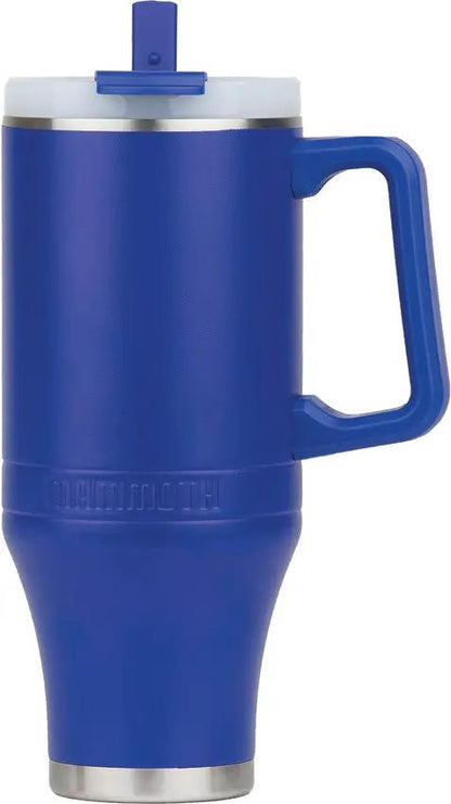 Mammoth Ascent Tumbler 40oz - Royal Blue Double Walled Vacuum Insulation Keeps Drinks Hot 12 Hours Cold 36 Hours by Mammoth