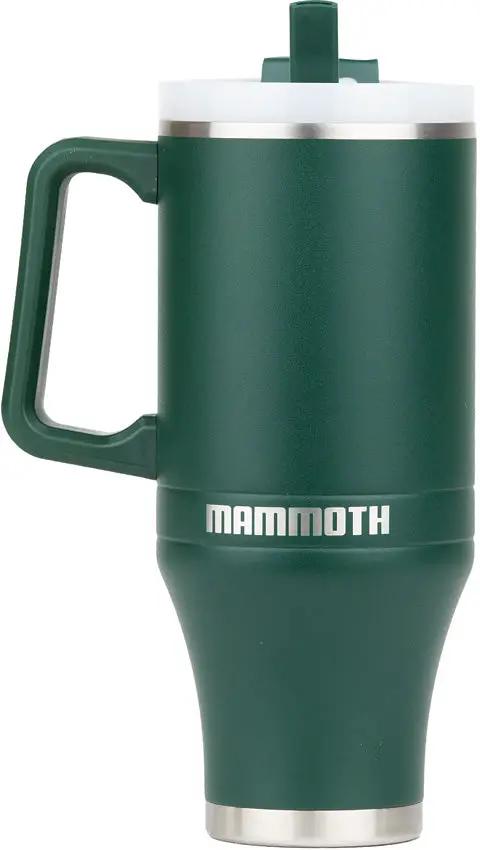 Mammoth Ascent Tumbler 40oz Dark Green - Double Wall Vacuum Insulation Keeps Beverages Hot 12 Hours Or Cold 36 Hours by Mammoth