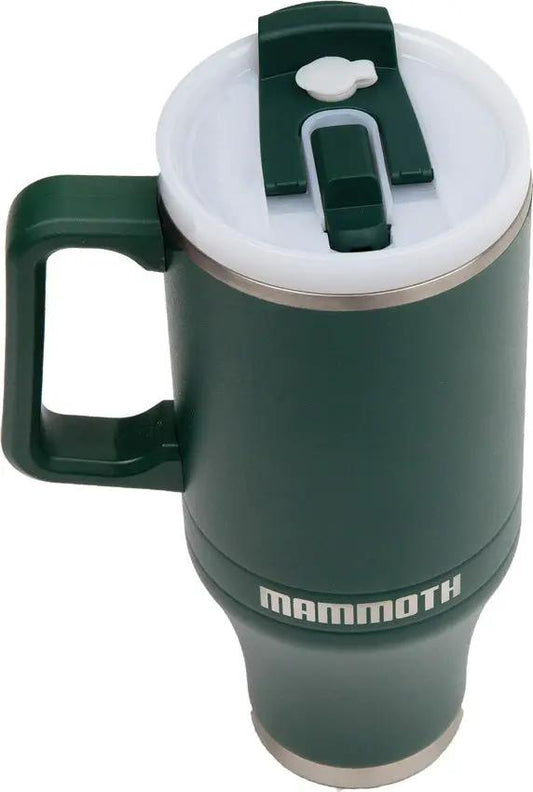 Mammoth Ascent Tumbler 40oz Dark Green - Double Wall Vacuum Insulation Keeps Beverages Hot 12 Hours Or Cold 36 Hours by Mammoth