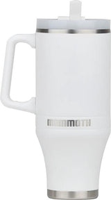 Mammoth Ascent Tumbler 40oz White - Double Walled Vacuum Insulation Keeps Drinks Hot 12 Hours Cold 36 Hours by Mammoth