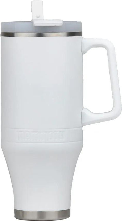 Mammoth Ascent Tumbler 40oz White - Double Walled Vacuum Insulation Keeps Drinks Hot 12 Hours Cold 36 Hours by Mammoth