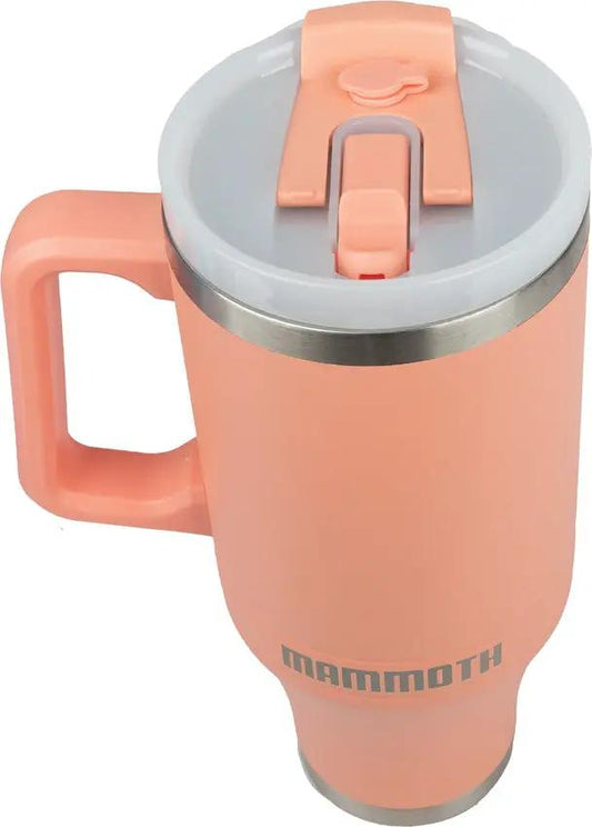 Mammoth Ascent Tumbler 40oz Coral - Double Walled Vacuum Insulation Keeps Drinks Hot 12 Hours Or Cold 36 Hours by Mammoth