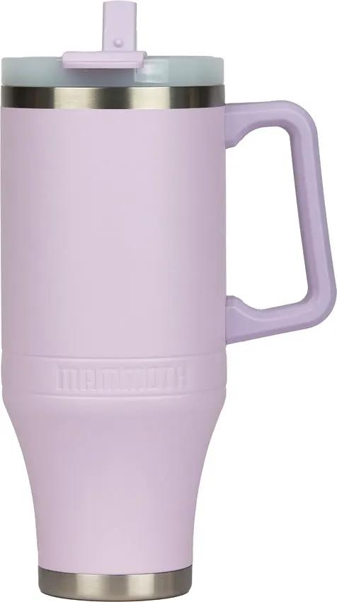 Mammoth Ascent Tumbler 40oz Lavender - Double Walled Vacuum Insulation Keeps Drinks Hot 12 Hours Cold 36 Hours by Mammoth