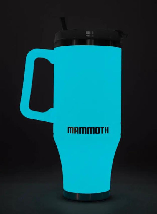 Mammoth Ascent Tumbler 40oz Light Blue - Double Wall Insulation Keeps Beverages Hot 12 Hours Or Cold 36 Hours by Mammoth