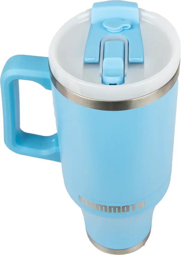 Mammoth Ascent Tumbler 40oz Light Blue - Double Wall Insulation Keeps Beverages Hot 12 Hours Or Cold 36 Hours by Mammoth