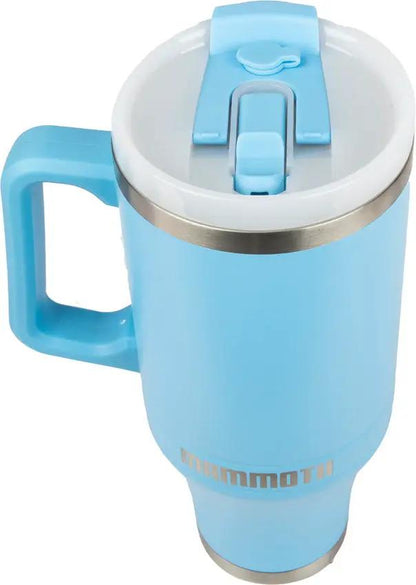 Mammoth Ascent Tumbler 40oz Light Blue - Double Wall Insulation Keeps Beverages Hot 12 Hours Or Cold 36 Hours by Mammoth