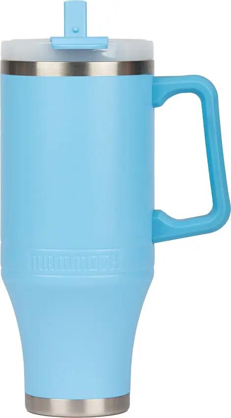 Mammoth Ascent Tumbler 40oz Light Blue - Double Wall Insulation Keeps Beverages Hot 12 Hours Or Cold 36 Hours by Mammoth