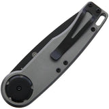 Mantis Gearhead Linerlock Brass Tanto Knife GH2026T - Gear Opening System With Thumb Stud by Mantis
