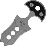 Mantis Privateer Boot Knife BK-1B - 4 Inch Overall Double Edge Blade With Matte 440V Stainless by Mantis