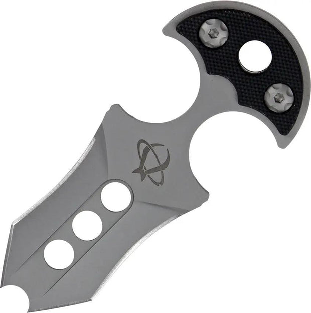 Mantis Privateer Boot Knife BK-1B - 4 Inch Overall Double Edge Blade With Matte 440V Stainless by Mantis