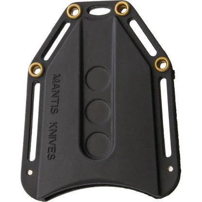 Mantis Wicked Push Dagger BK1 - 4 Inch Overall With Black Carbon Fiber Handle And Double Edge 440V Blade by Mantis