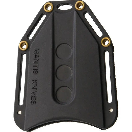 Mantis Wicked Push Dagger BK1 - 4 Inch Overall With Black Carbon Fiber Handle And Double Edge 440V Blade by Mantis
