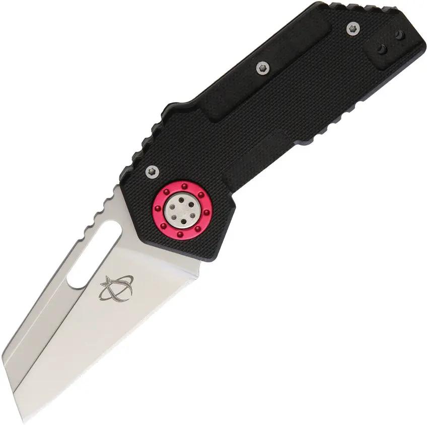 Mantis Pit Boss MANMT-9 - CPM 440V Blade, 3.5 Inch Closed Liner Lock, Bead Blast Finish, G-10 Handles by Mantis
