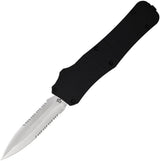 Mantis Auto OTF Stiletto Black OTF812S STSR - Automatic Opening EDC Stiletto Knife by Mantis