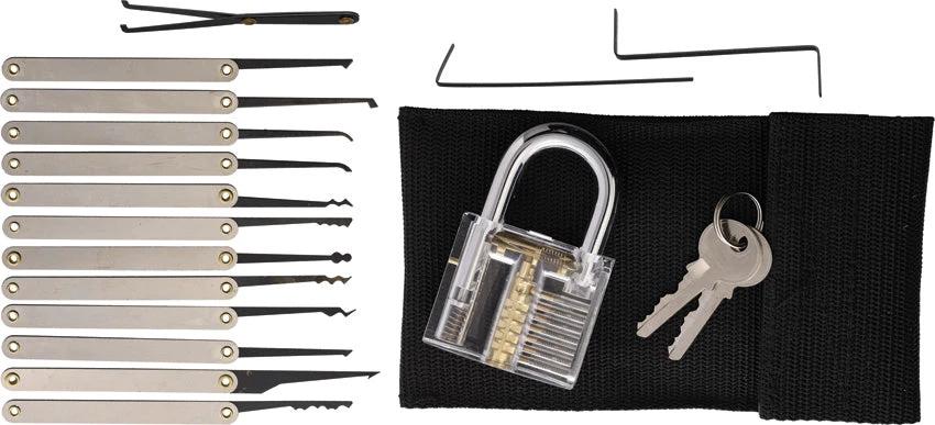 Maratac Lock Manipulation TrainingKit COVERT TITANIUM LOCK PICK KIT by Maratac