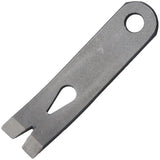 Maratac Widgy Pry Bar Pico 2in Curved - Customizable EDC Pry Tool In D-9 Steel With Lanyard Hole by Maratac
