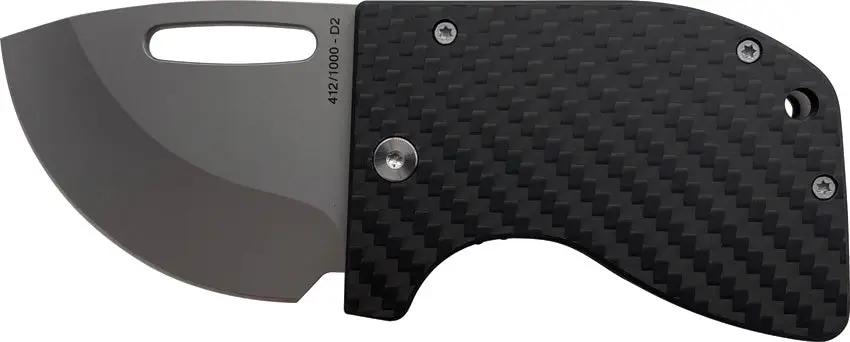 Maratac Re-Action Linerlock CF - Carbon Fiber Handle EDC Knife With 2in D2 Tool Steel Blade by Maratac